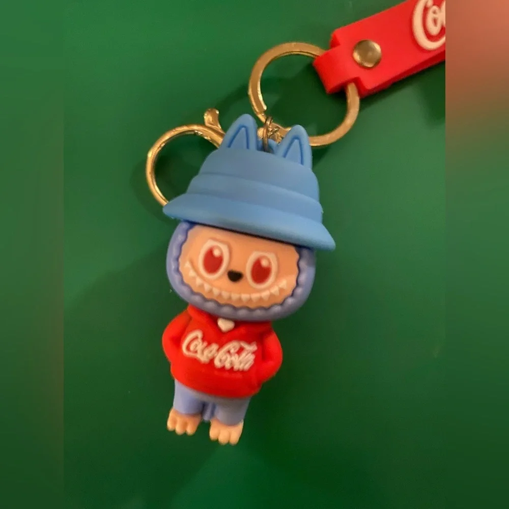 Labubu Coca-Cola The Monster Bag Charm Keychain